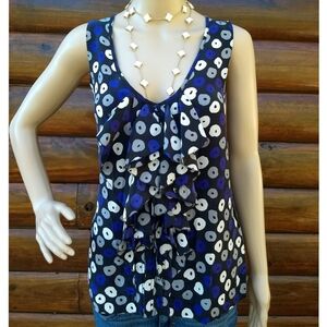 Tory Burch Silk Sleeveless Top